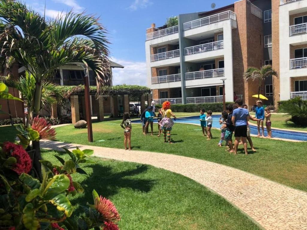 Terramaris - Aptos Vista Mar, Pe Na Areia, Vizinho Ao B Park Aquiraz Extérieur photo