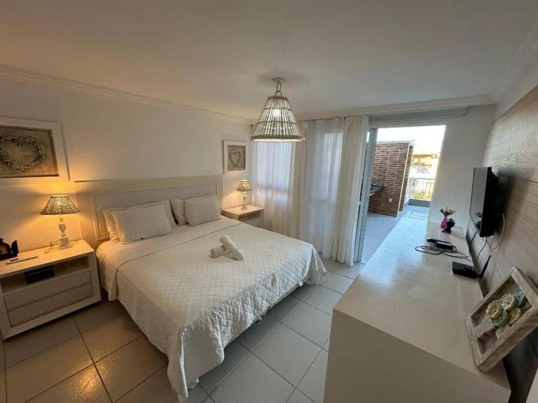 Terramaris - Aptos Vista Mar, Pe Na Areia, Vizinho Ao B Park Aquiraz Extérieur photo